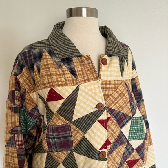 Patchwork Quilted Jacket - Picture 7 of 16